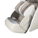 Close-up of open foot and calf massager compartment on the OS-Pro 4D DuoMax in taupe
