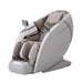 Osaki OS-Pro 4D DuoMax SE massage chair in taupe, three-quarter view
