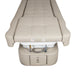 Beige shampoo bed lower half with piping and storage compartment