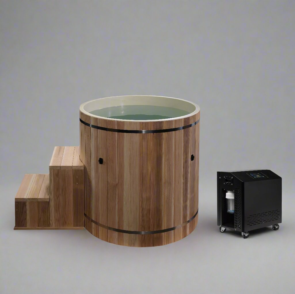 Dynamic Cold Therapy PVC Barrel Cold Plunge
