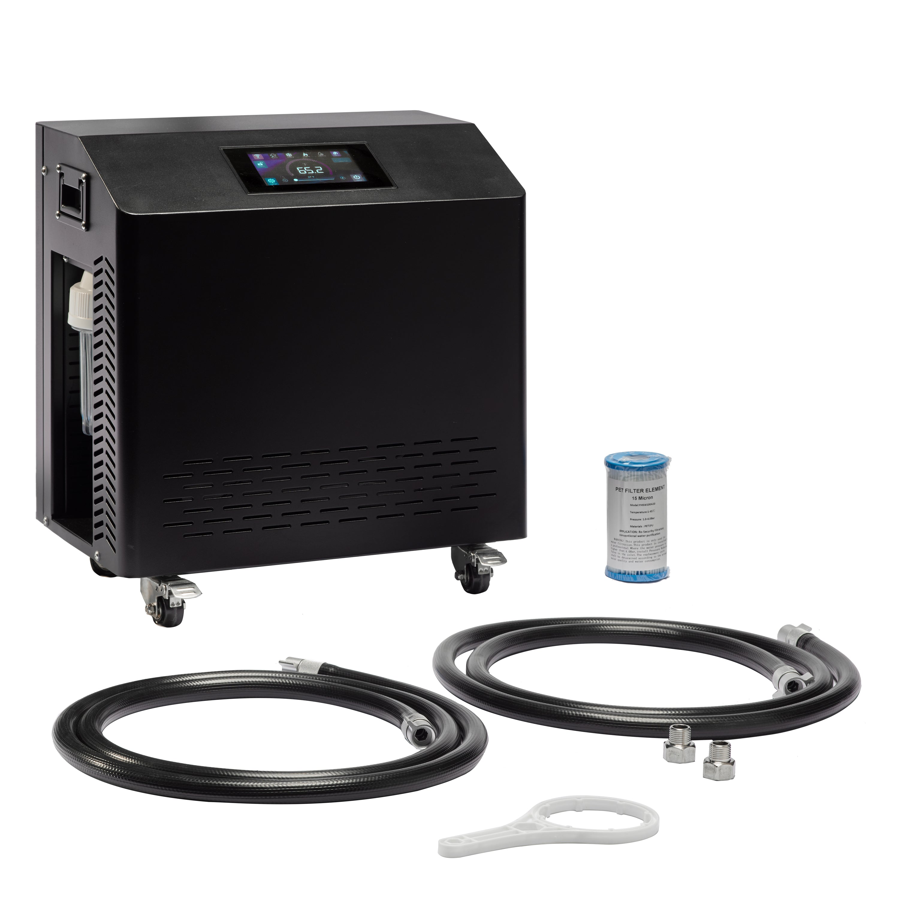 Dynamic Cold/Heat Chiller System - 0.6 HP Titanium Heat Exchange with WIFI App