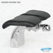 Chrome adjustable pedicure footrest