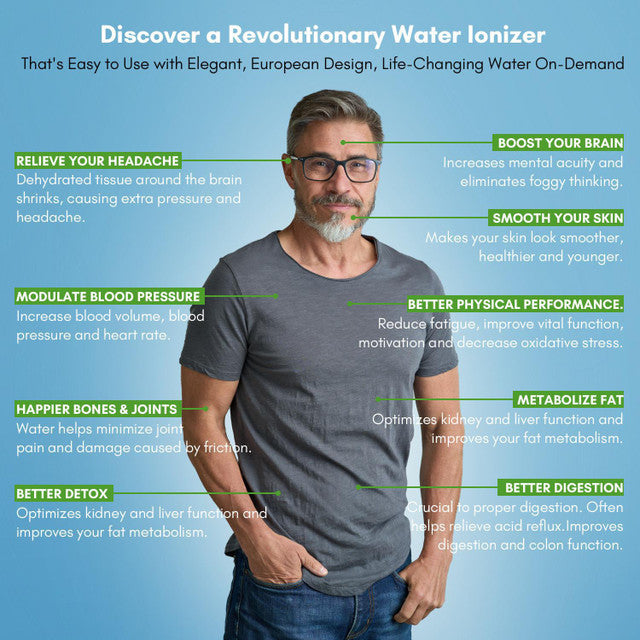 Vesta H2 Alkaline Water Ionizer - Countertop