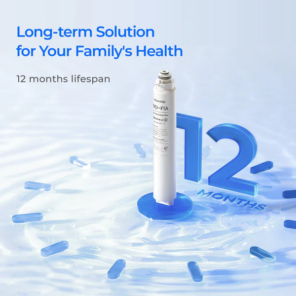 Waterdrop X Series Reverse Osmosis System, X8 with Alkaline Filter