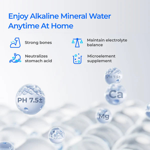 Waterdrop X Series Reverse Osmosis System, X8 with Alkaline Filter