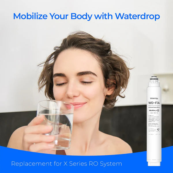 Waterdrop X Series Reverse Osmosis System, X8 with Alkaline Filter