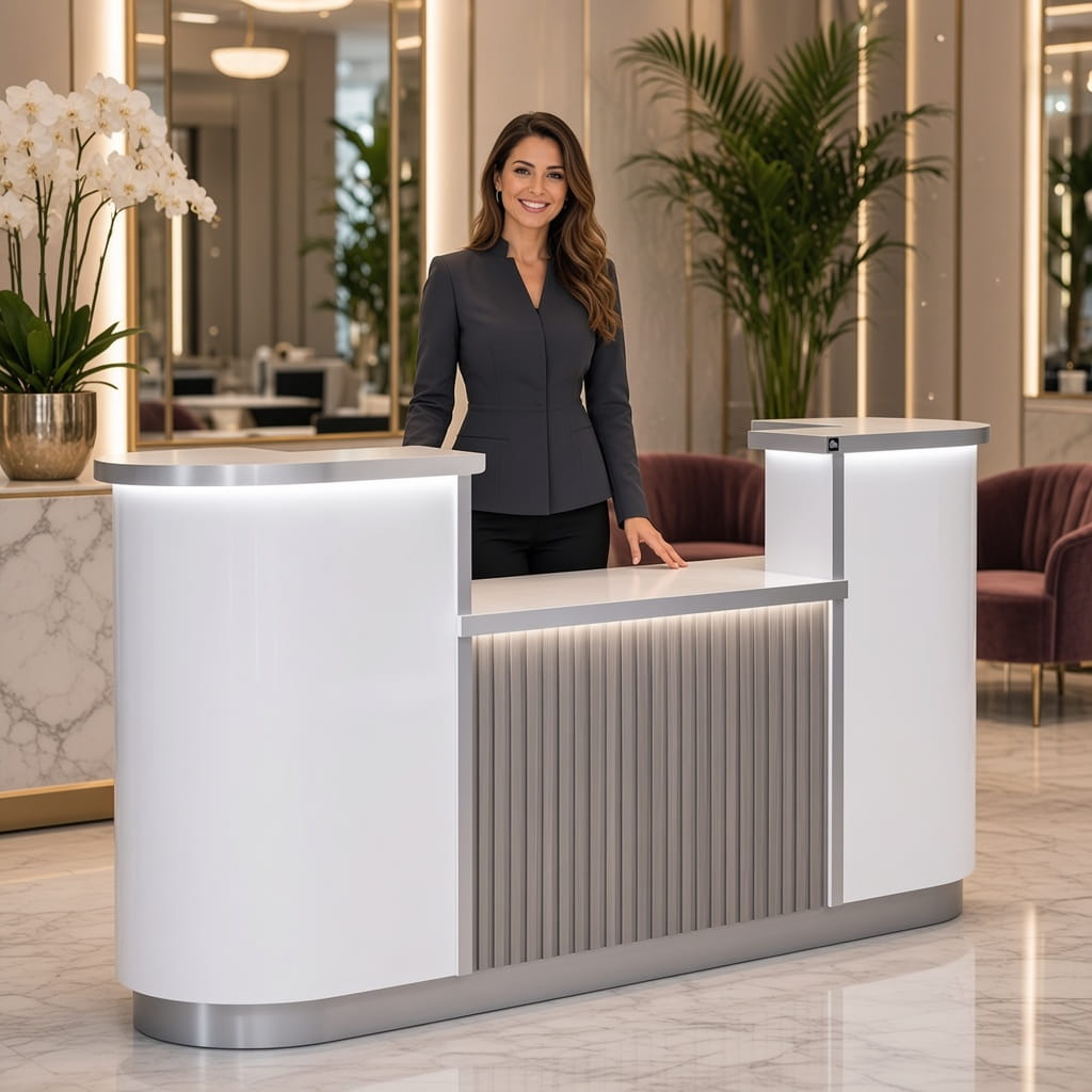 Whale Spa Adele Reception Desk
