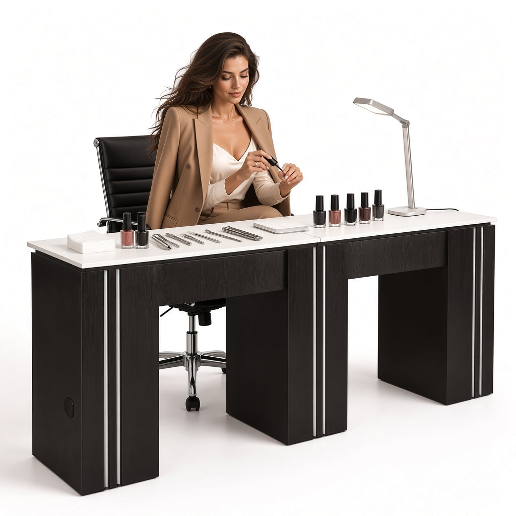 Whale Spa Double Manicure Table NM906D