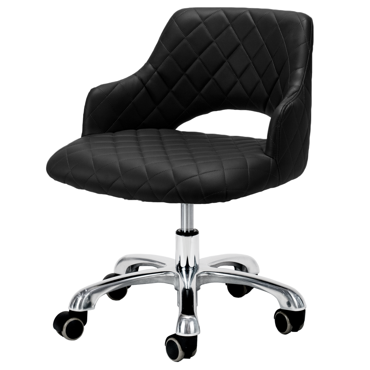 Black pedicure stool