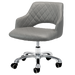 Gray pedicure stool