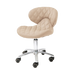 Khaki pedicure technician stool