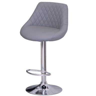 picture of gray bar stool