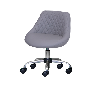 Gray technician stool 