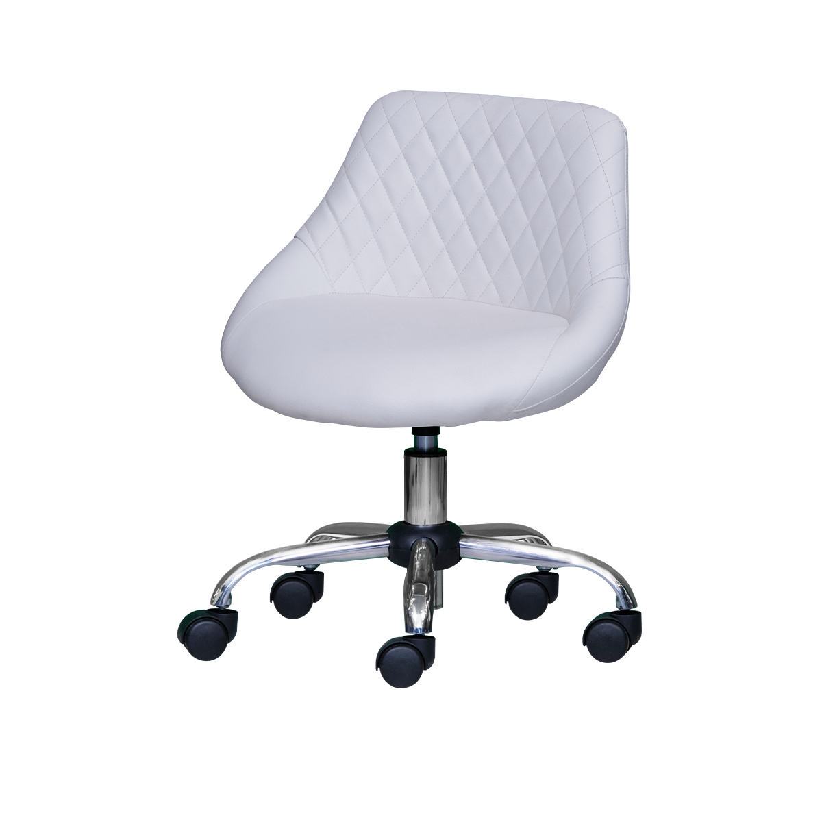 White technician stool