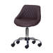 Chocolate colored pedicure stool
