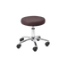 Pedicure stool with chocolate colored seat