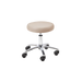 Pedicure stool with khaki colored seat