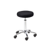 Technician stool with black seat
