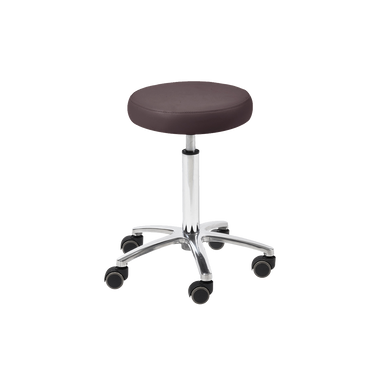 Technician stool with Chocolate colored seat