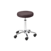 Technician stool with Chocolate colored seat