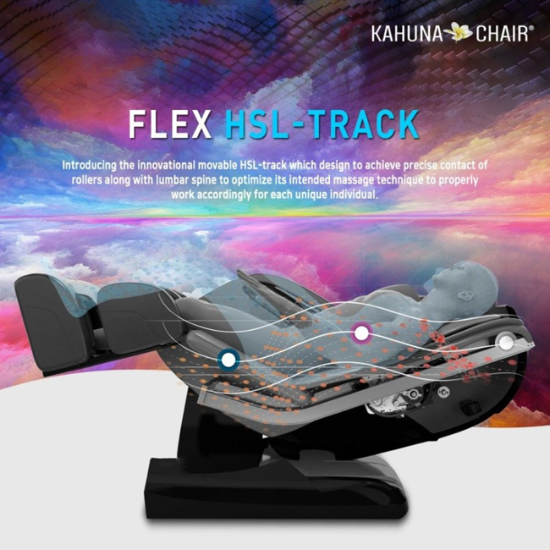 ZenithRelax – Dual Air Float Massage Chair with HSL-Track Technology