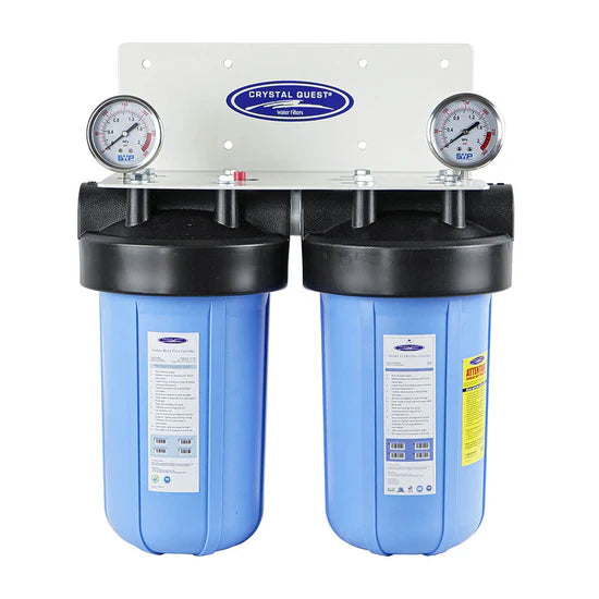 Compact Whole House Water Filter, Alkalizing (2-4 GPM | 1-2 people)