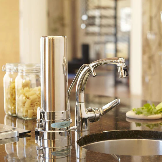 Fluoride Removal | SMART Single Cartridge Countertop Water Filter System