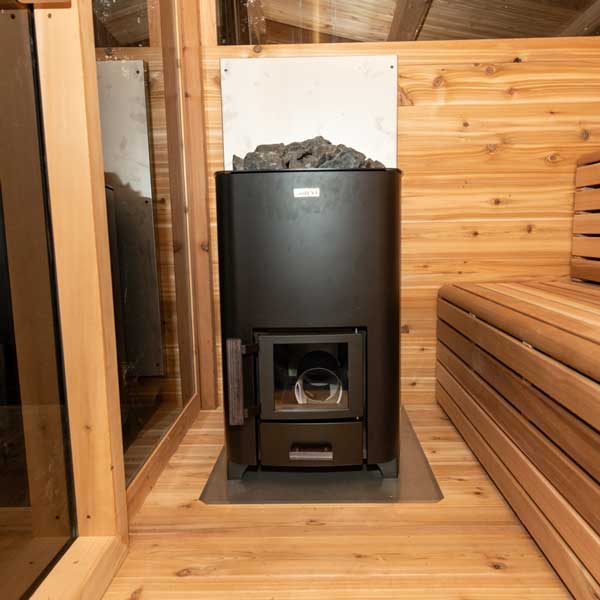 Dundalk Canadian Timber Georgian Cabin Sauna with Changeroom