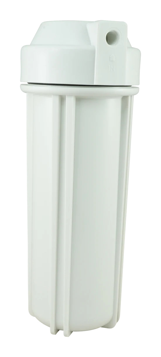 2.5" x 10" White Poly Sump and Cap Assembly