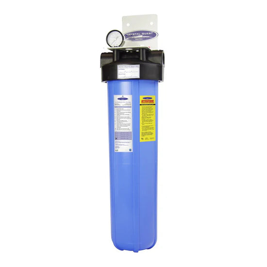 Big Blue Whole House Water Filter | Metal Removal (4-6 GPM | 1-2 people)