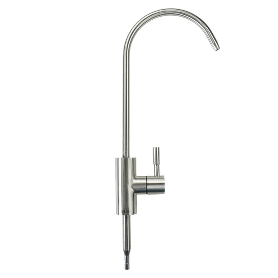 Stainless Steel Faucet with 1/4" Tube (Modern Pull Down Handle)