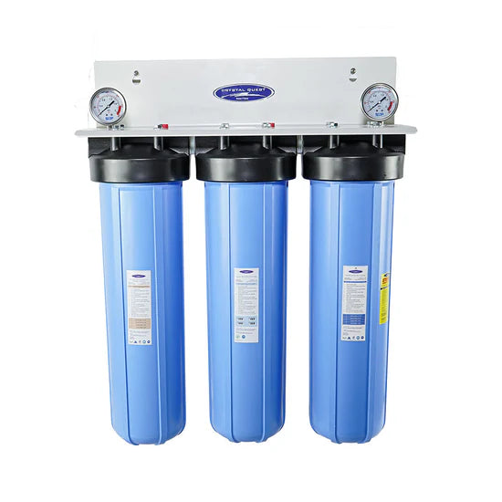 Big Blue Whole House Water Filter, SMART Series (6-8 GPM | 2-3 people)
