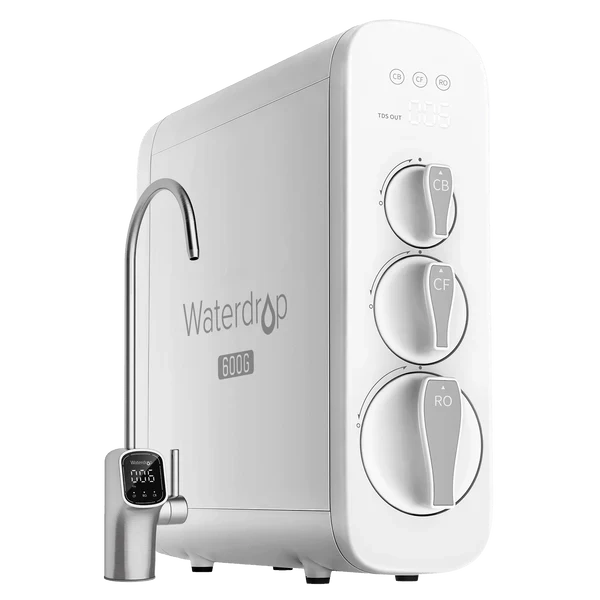 G3P600 Tankless RO System with Extra Plus a CF Filter - Waterdrop G3P600