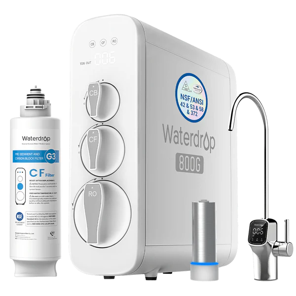 G3P800 RO System Combo Kit - Waterdrop G3P800