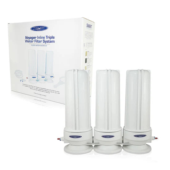 Voyager Triple Inline Water Filter System