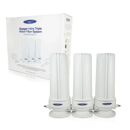 Voyager Triple Inline Water Filter System