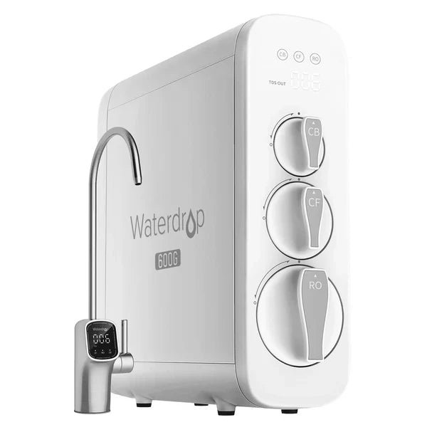 G3P600 Tankless RO System with Extra Plus a CF Filter - Waterdrop G3P600