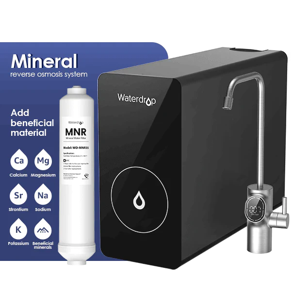 600GPD Remineralization Reverse Osmosis System - Waterdrop D6-MZ